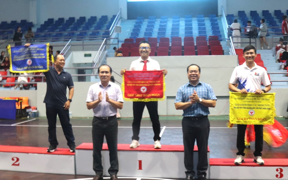 Khánh Hòa: Bế mạc Giải Taekwondo các nhóm tuổi lần thứ I - 2026 - ảnh 1