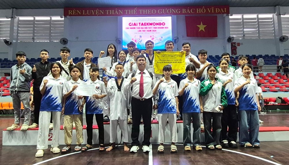 Khánh Hòa: Bế mạc Giải Taekwondo các nhóm tuổi lần thứ I - 2026 - ảnh 3