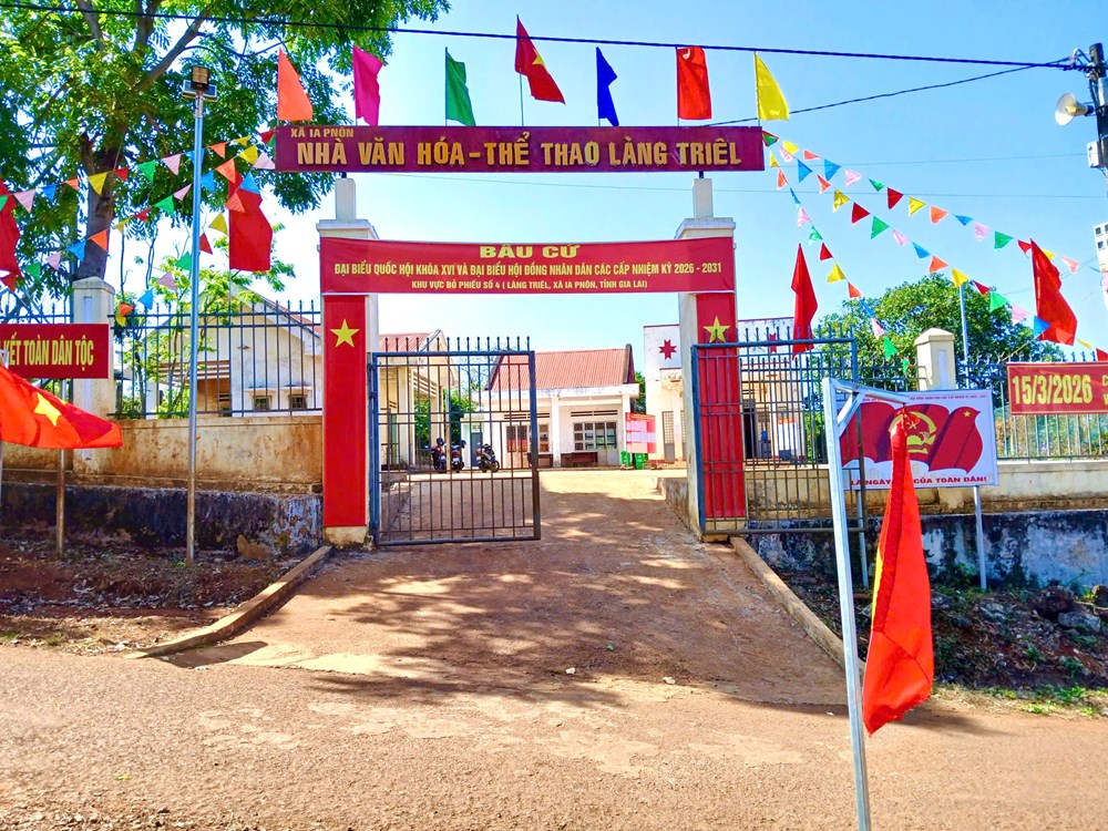 Gia Lai: Những cử tri đặc biệt  ở làng Triêl - ảnh 3