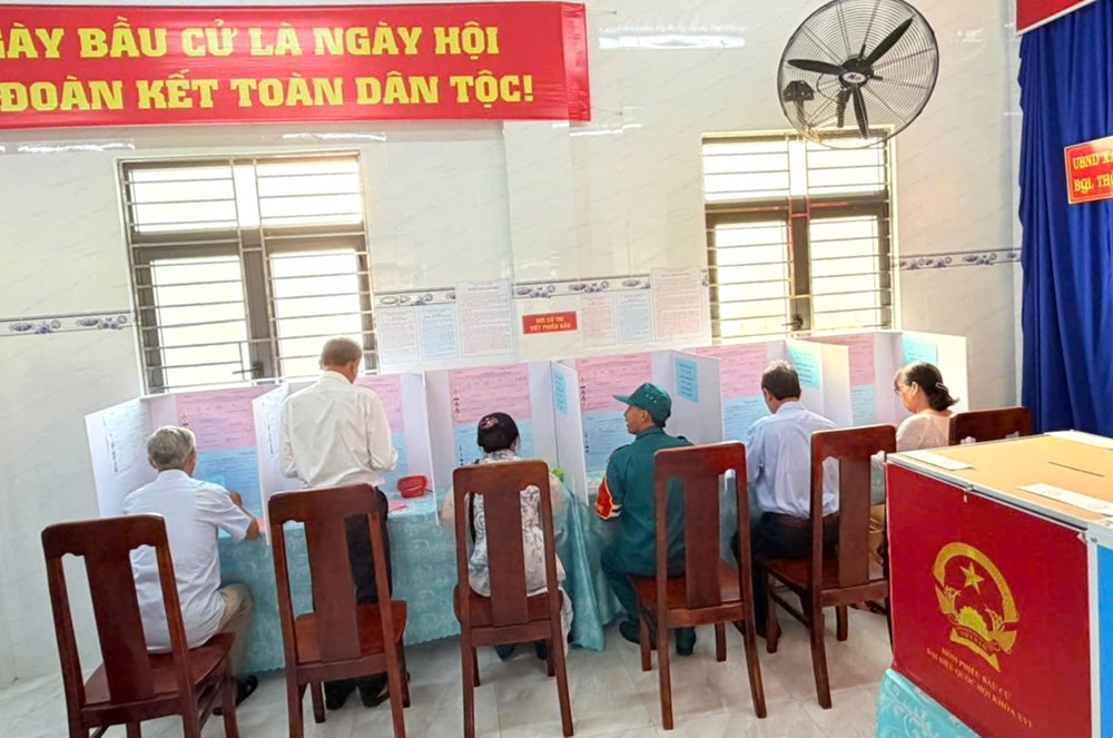 Khánh Hòa: Cử tri gửi gắm kỳ vọng vào dự án Điện hạt nhân trong ngày bầu cử - ảnh 3