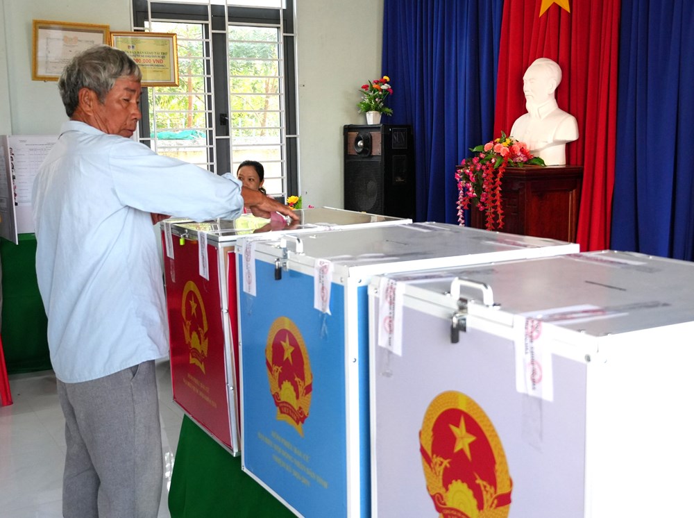 Khánh Hòa: Cử tri gửi gắm kỳ vọng vào dự án Điện hạt nhân trong ngày bầu cử - ảnh 5