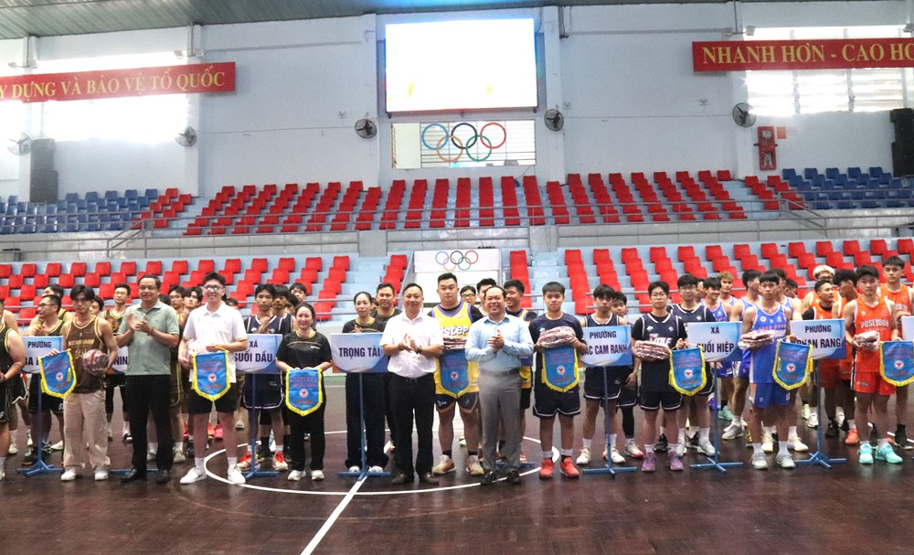 Khai mạc Giải bóng rổ 5x5 tỉnh Khánh Hòa lần thứ I năm 2026 - ảnh 1