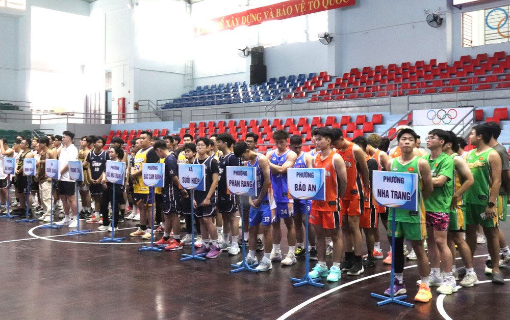 Khai mạc Giải bóng rổ 5x5 tỉnh Khánh Hòa lần thứ I năm 2026 - ảnh 4