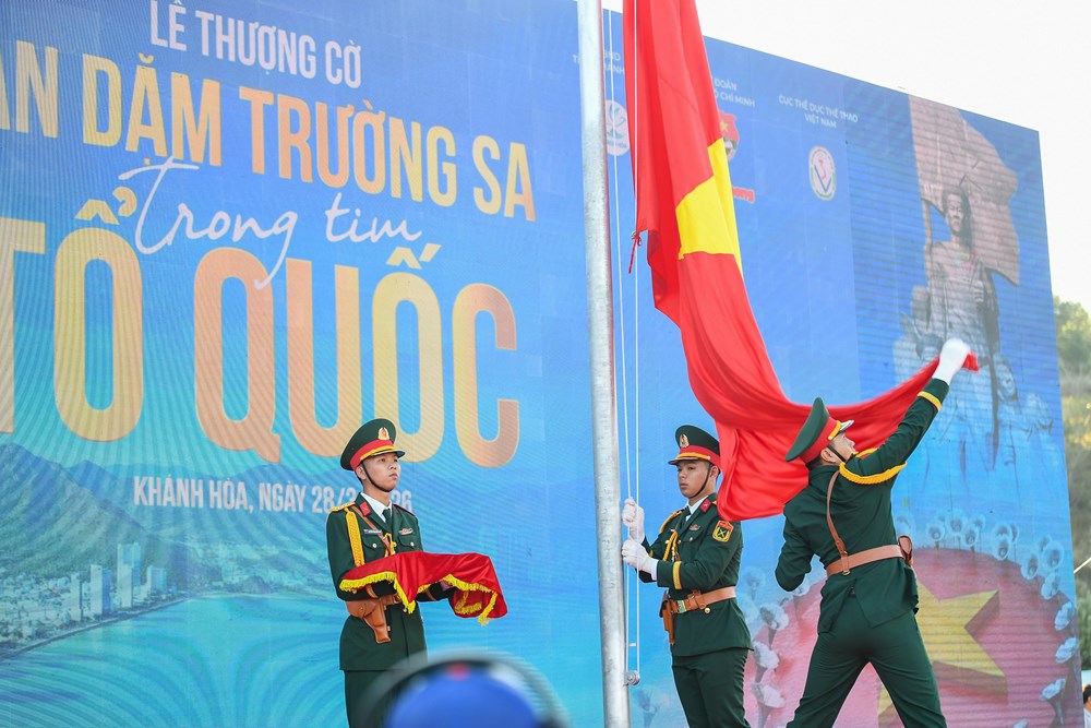 Lễ thượng cờ khai mạc Giải Vô địch Quốc gia Marathon 2026 - ảnh 6