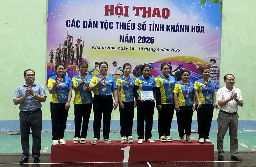 Bế mạc Hội thao các dân tộc thiểu số tỉnh Khánh Hoà năm 2026 - ảnh 1