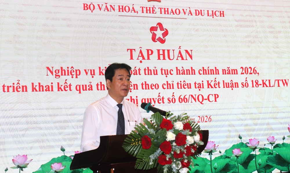 Bộ VHTTDL nỗ lực cải cách hành chính, xoá bỏ những điều kiện kinh doanh không cần thiết - ảnh 3