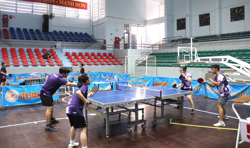 Khai mạc Giải Bóng bàn các nhóm tuổi tỉnh Khánh Hòa lần thứ I năm 2026 - ảnh 3
