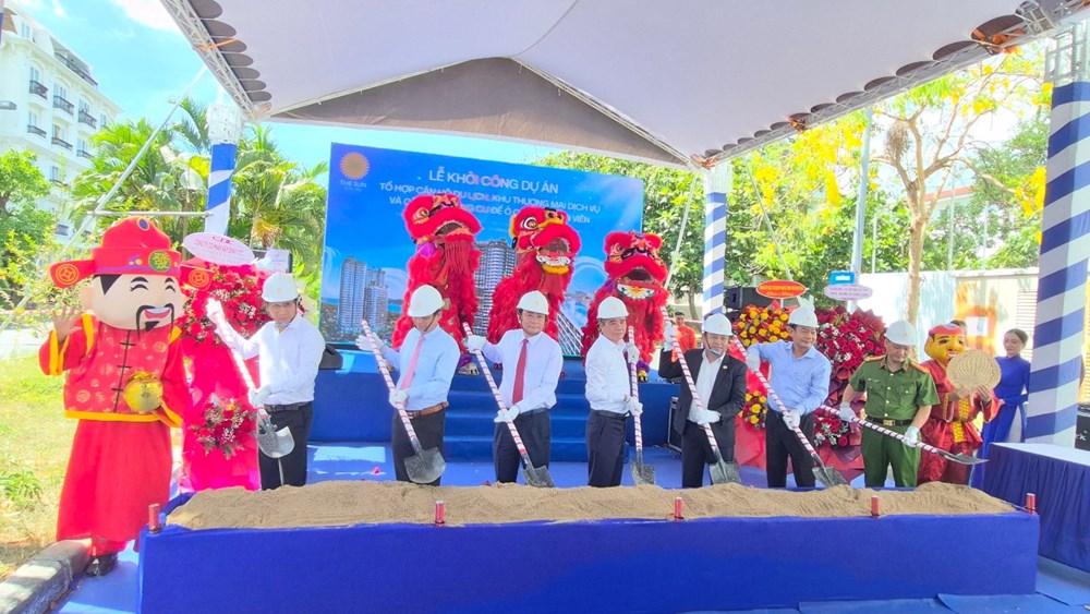 Khánh Hòa: Khởi công tổ hợp căn hộ du lịch và thương mại cao tầng An Viên - ảnh 1