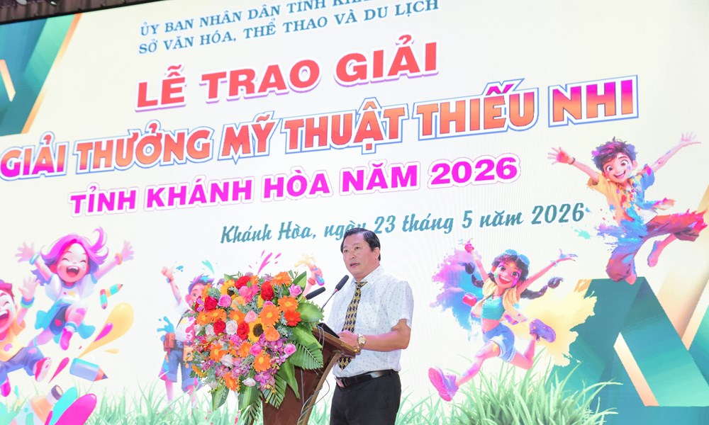 Khánh Hòa: Trao 540 giải thưởng Mỹ thuật thiếu nhi năm 2026 - ảnh 4
