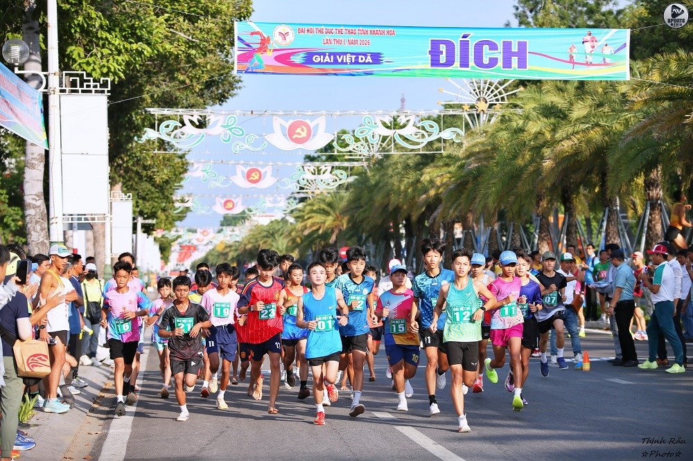 150 VĐV tranh tài tại Giải Việt dã Đại hội Thể dục thể thao tỉnh Khánh Hòa - ảnh 3
