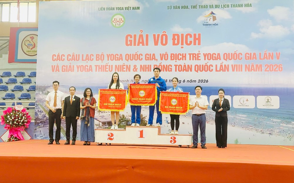 Yoga Khánh Hòa xuất sắc giành ngôi Á quân toàn đoàn các giải vô địch quốc gia - ảnh 2