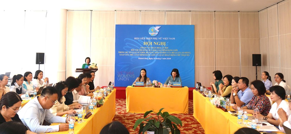 Hội nghị tham vấn, phản biện xã hội về sửa đổi Luật Bình đẳng giới - ảnh 1