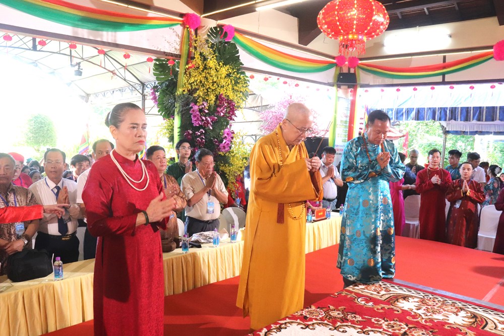 Giao lưu, giới thiệu và thực hành di sản tín ngưỡng thờ Mẫu tại Am Chúa - ảnh 3