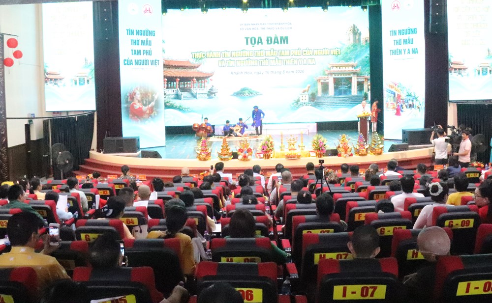 Hoàn thiện hồ sơ thờ Mẫu Thiên Y A Na trình UNESCO - ảnh 1