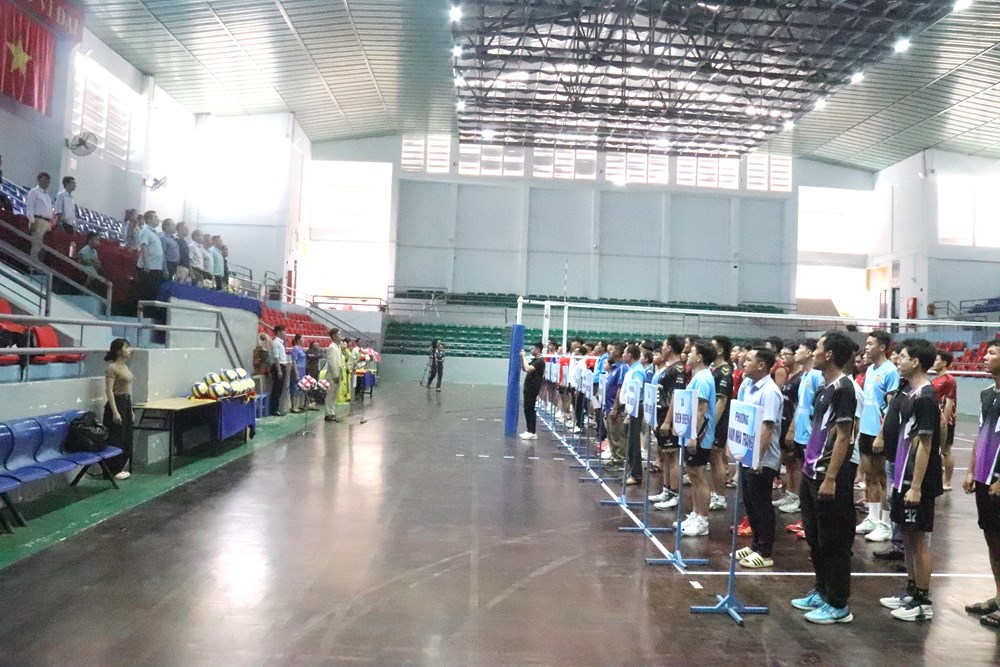 Khai mạc Giải bóng chuyền tỉnh Khánh Hòa lần thứ I năm 2026 - ảnh 4