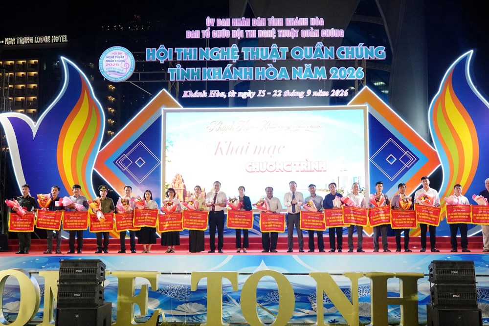 Khai mạc Hội thi Nghệ thuật quần chúng tỉnh Khánh Hòa năm 2026 - ảnh 5