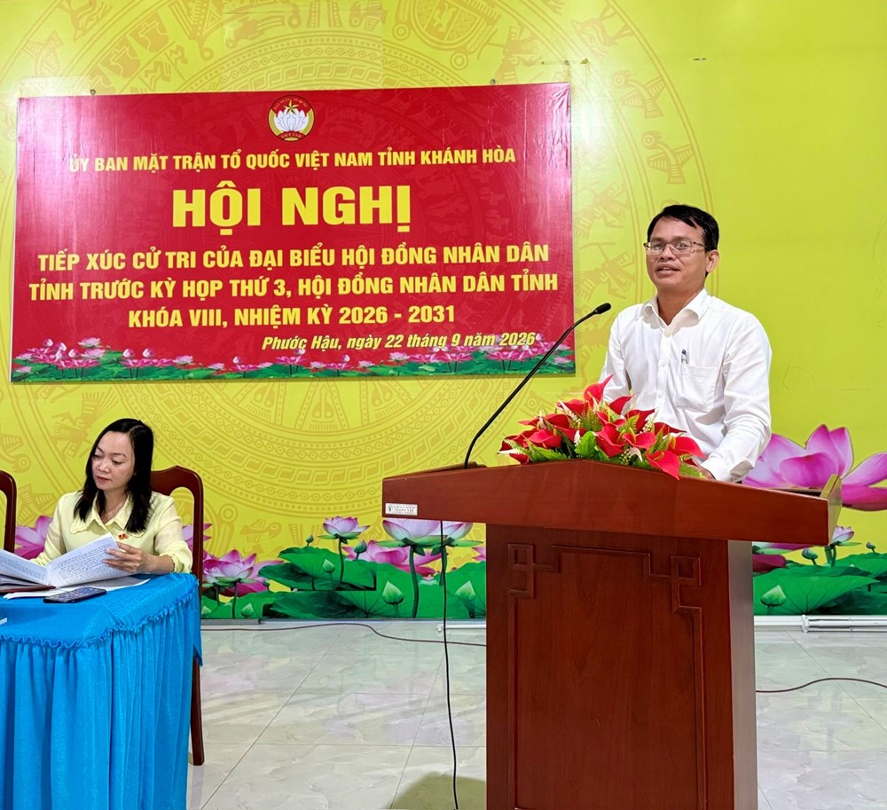 Khánh Hòa: Cử tri xã Phước Hậu kiến nghị sớm sửa chữa đường giao thông xuống cấp, sạt lở - ảnh 5
