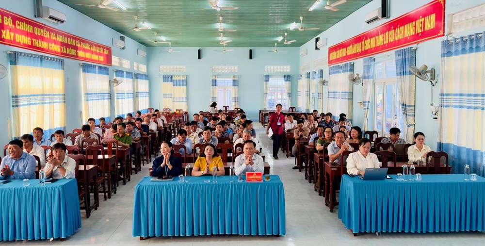 Khánh Hòa: Phước Hậu quán triệt các nghị quyết, kết luận mới của Trung ương và địa phương - ảnh 1