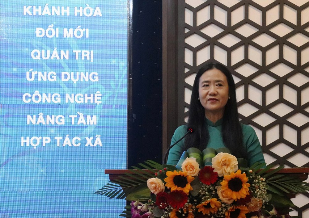 Khánh Hòa: Phụ nữ tiên phong chuyển đổi số, chuyển đổi xanh trong kinh tế tập thể - ảnh 2