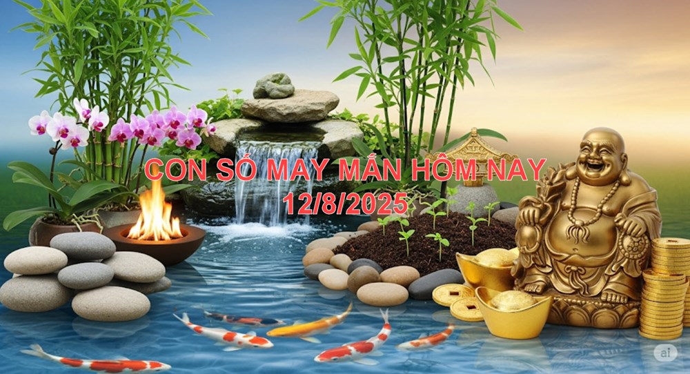 Con số may mắn ngày 12.8.2025 cho 12 con giáp: Tài lộc và cơ hội mỉm cười - ảnh 1
