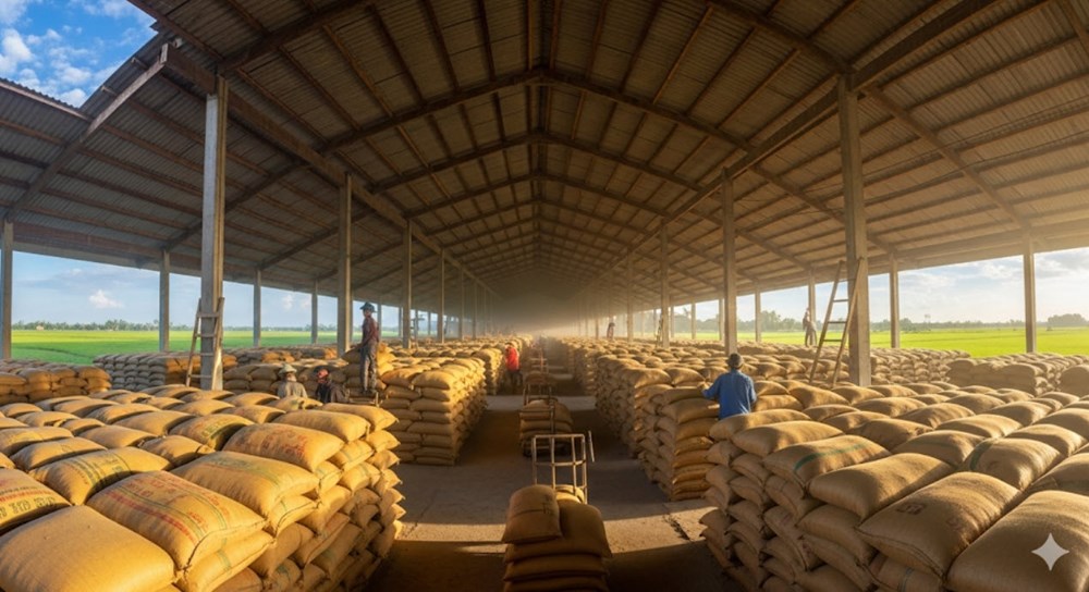 Giá gạo hôm nay 28.8.2025: Gạo nguyên liệu tiếp tục giảm, xuất khẩu giữ ổn định - ảnh 1