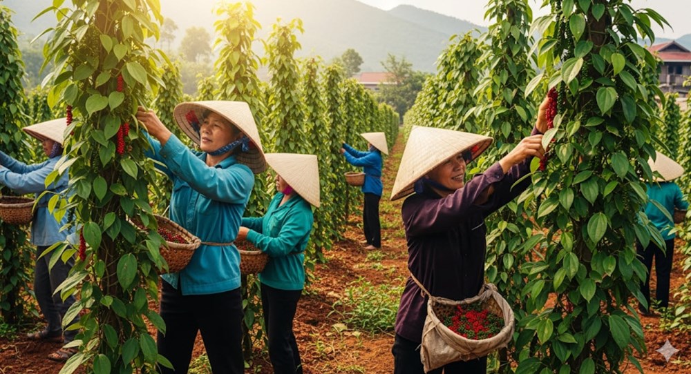 Giá hồ tiêu hôm nay 29.8.2025: Tăng vượt mốc 150.000 đ/kg - ảnh 1