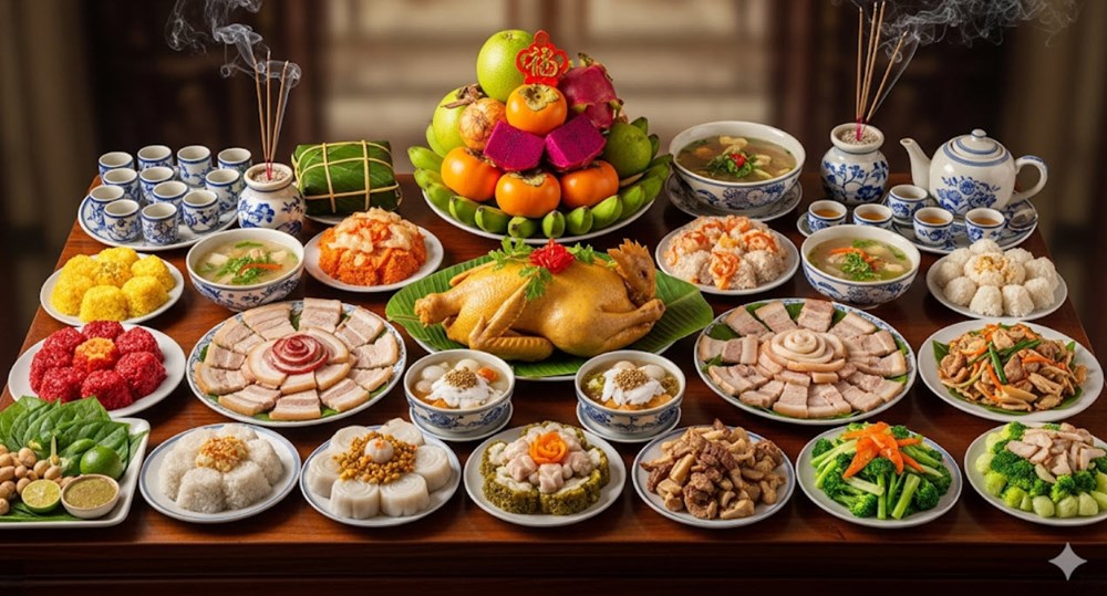 Mâm cúng gia tiên Rằm tháng 7: Cách bày trí chuẩn phong tục - ảnh 1