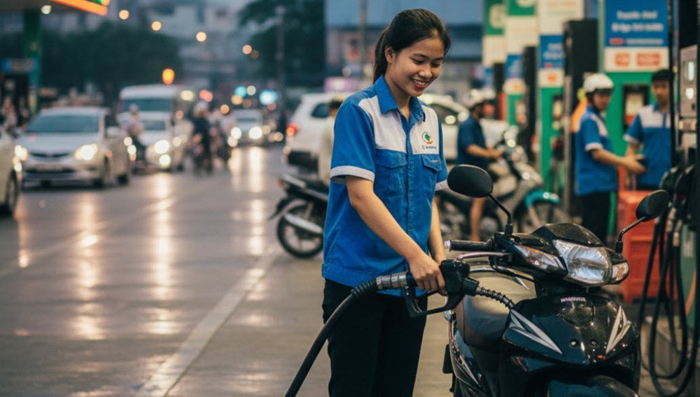 Giá xăng dầu ngày 20.9.2025: Dầu thô hạ nhiệt, xăng vẫn áp lực tăng - ảnh 1