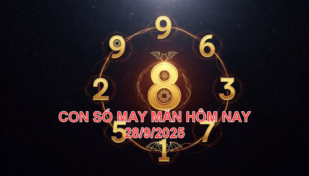 Con số may mắn hôm nay Chủ nhật ngày 28.9.2025 của 12 con giáp - ảnh 1