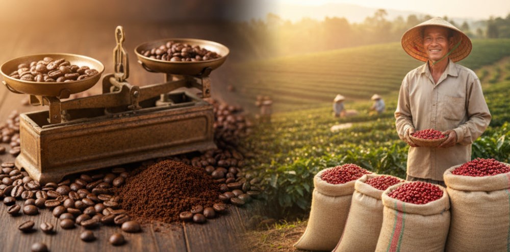 Giá cà phê hôm nay 1.10: dao động quanh 111.500 – 115.000 đồng/kg - ảnh 1