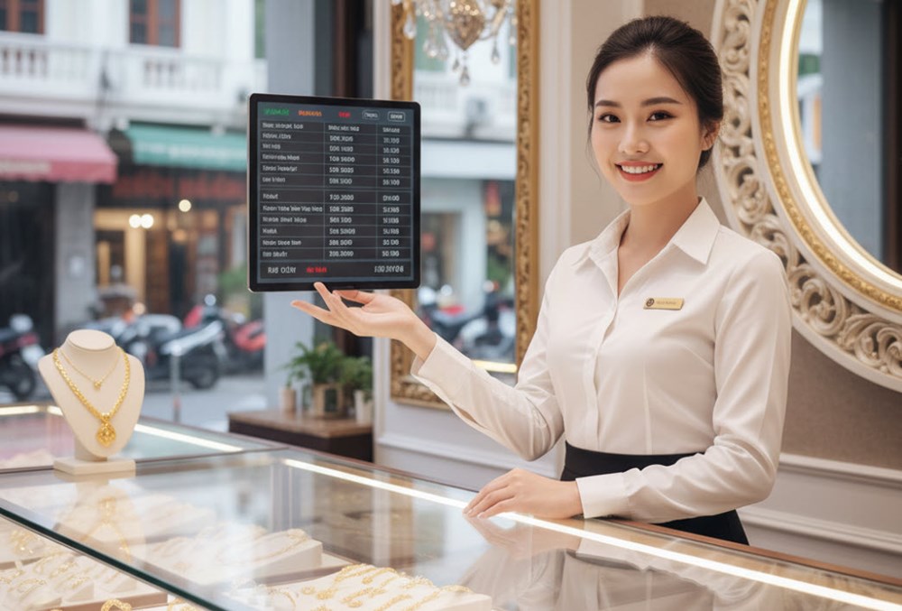 Giá vàng hôm nay 3.10: Trong nước giảm nhẹ, thế giới chốt lời - ảnh 1