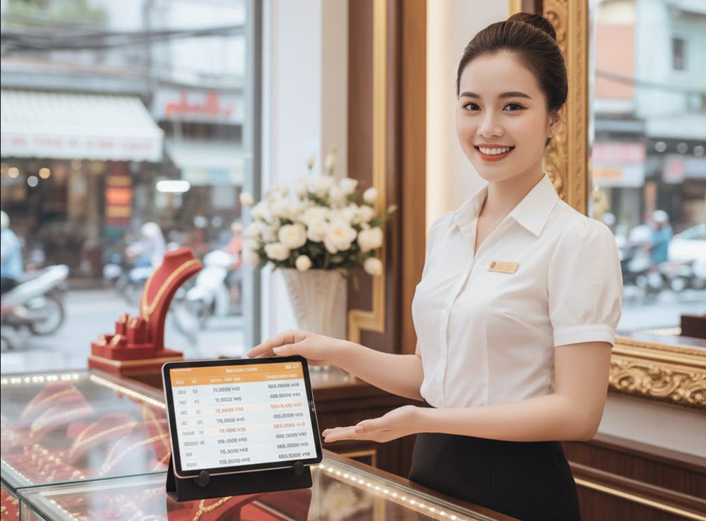 Giá vàng hôm nay 4.10: Trong nước bật tăng theo đà quốc tế - ảnh 1