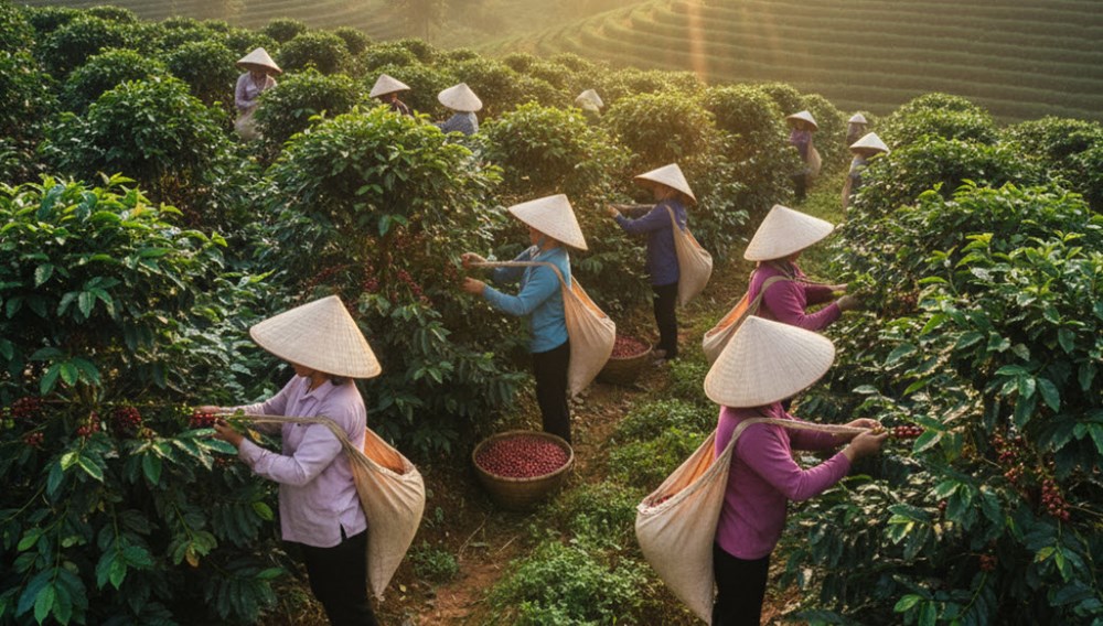 Giá cà phê hôm nay 5.10: Neo trên 116.000 đồng/kg - ảnh 1