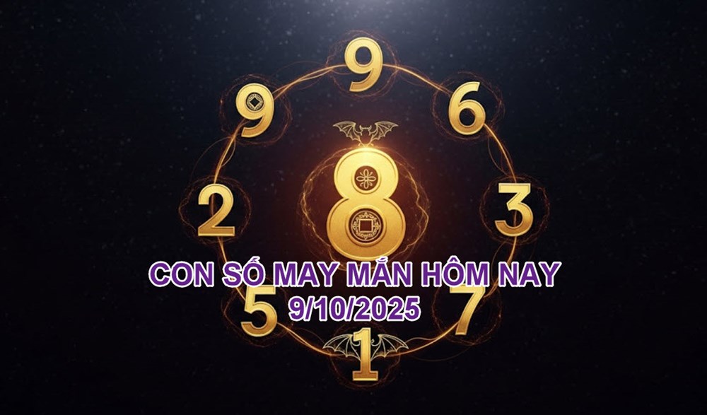 Con số may mắn hôm nay thứ 5 ngày 9.10.2025 của 12 con giáp - ảnh 1
