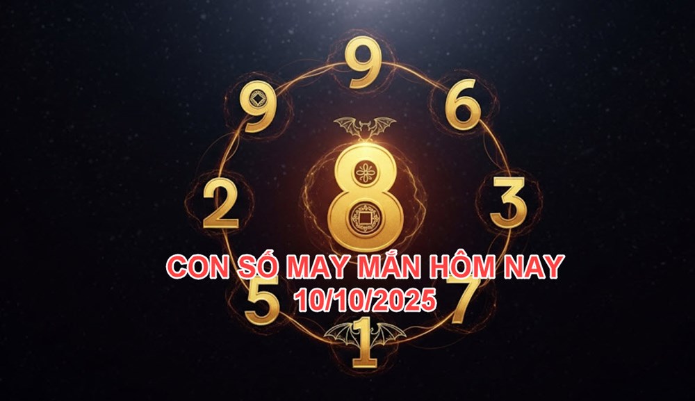 Con số may mắn hôm nay thứ 6 ngày 10.10.2025 của 12 con giáp - ảnh 1