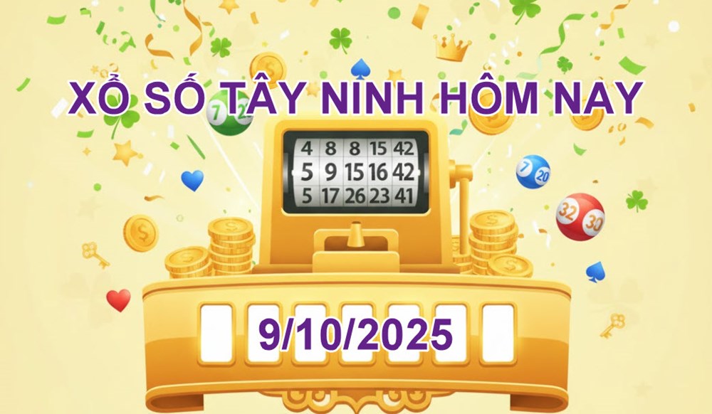 XSTN 9.10 | Trực tiếp kết quả xổ số Tây Ninh hôm nay thứ 5 - ảnh 3