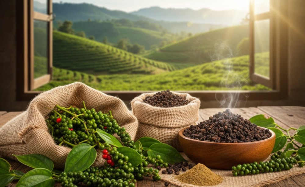 Giá hồ tiêu hôm nay 10.10: Duy trì quanh 150.000 đồng/kg, có thể tăng nhẹ - ảnh 1