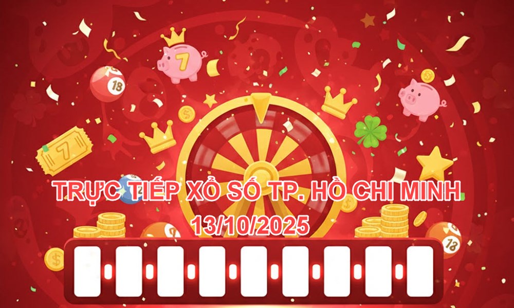 XSHCM 13.10 | Trực tiếp kết quả xổ số Hồ Chí Minh hôm nay thứ 2 - ảnh 4