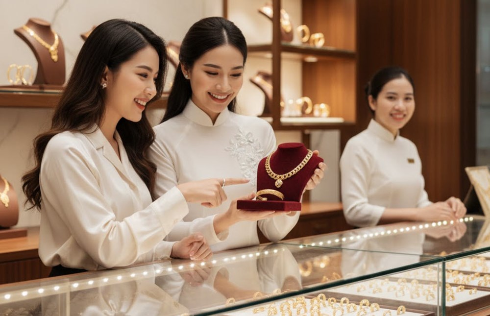 Giá vàng hôm nay 14.10: SJC leo thẳng lên đỉnh - ảnh 1