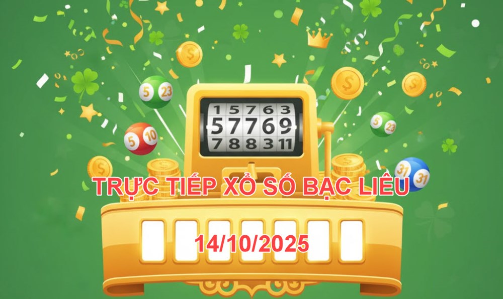 XSBL 14.10 | Trực tiếp kết quả xổ số Bạc Liêu hôm nay thứ 3 - ảnh 2