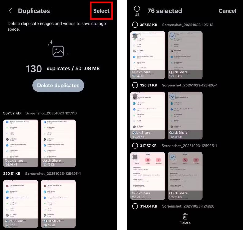 Cách xóa ảnh trùng lặp nhanh nhất trên điện thoại - ảnh 6