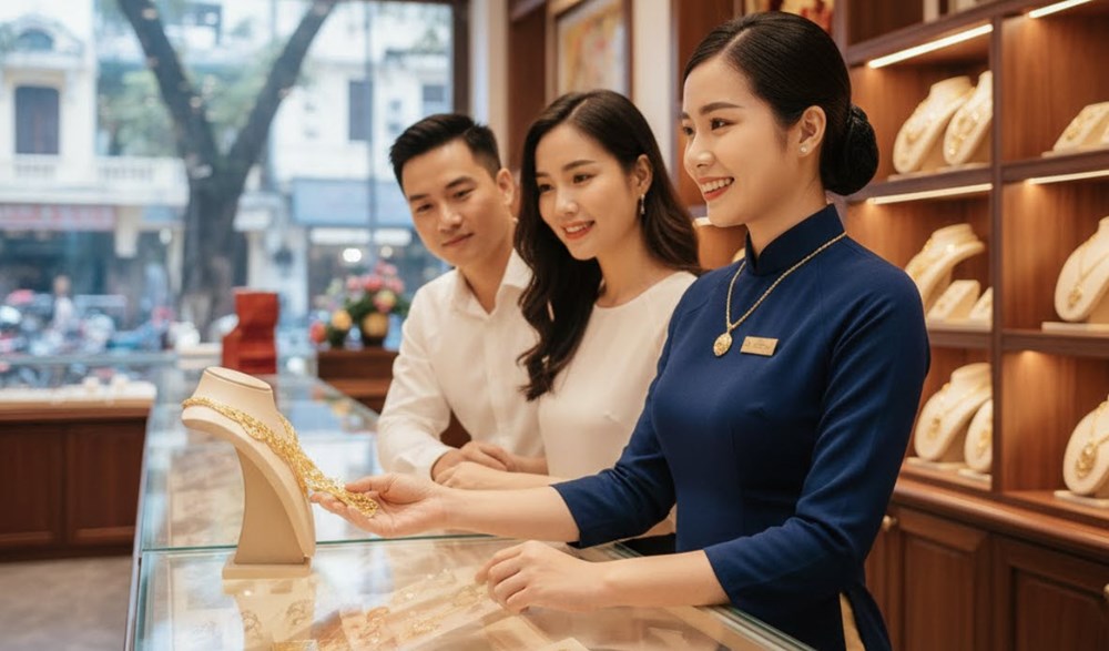 Giá vàng hôm nay 2.12: SJC tăng mạnh, vàng thế giới ổn định - ảnh 1