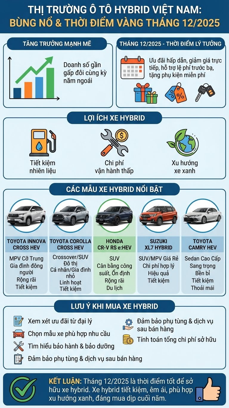 Top xe hybrid đáng mua tại Việt Nam tháng 12.2025 - ảnh 6