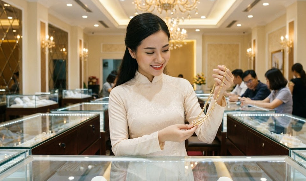 Giá vàng hôm nay 4.12: Vàng trong nước đứng vững, thế giới bật tăng - ảnh 1