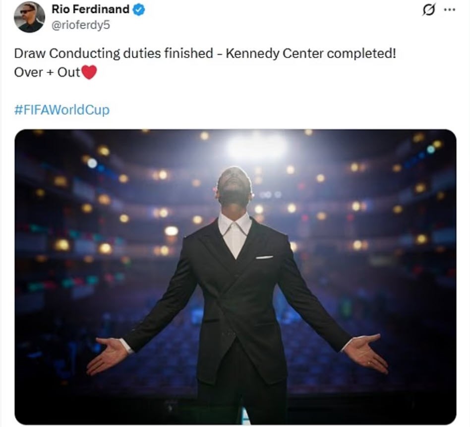 Cựu sao Man United bị chỉ trích vì diễn xuất quá lố tại lễ bốc thăm World Cup - ảnh 4