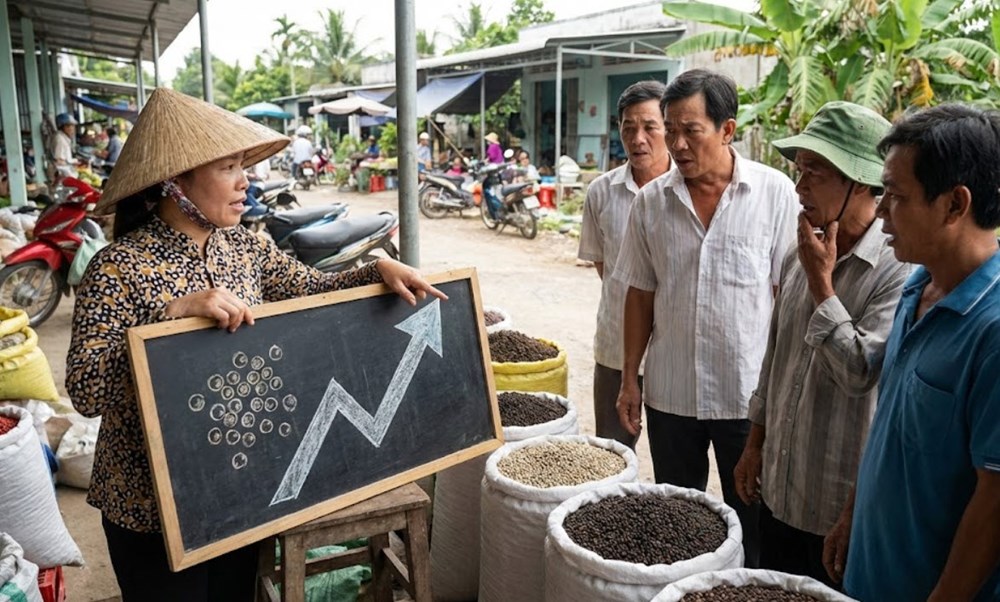 Giá hồ tiêu hôm nay 6.12: Giữ vững mốc 150.000 đồng/kg - ảnh 1