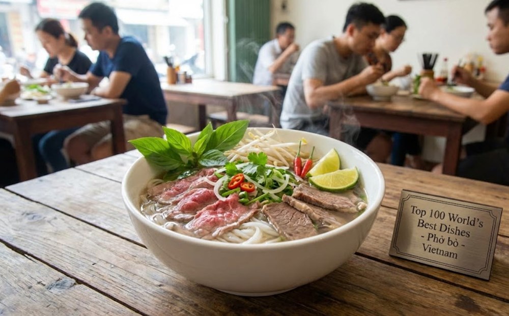 Phở bò Việt Nam lọt Top 100 món ngon nhất thế giới - ảnh 1