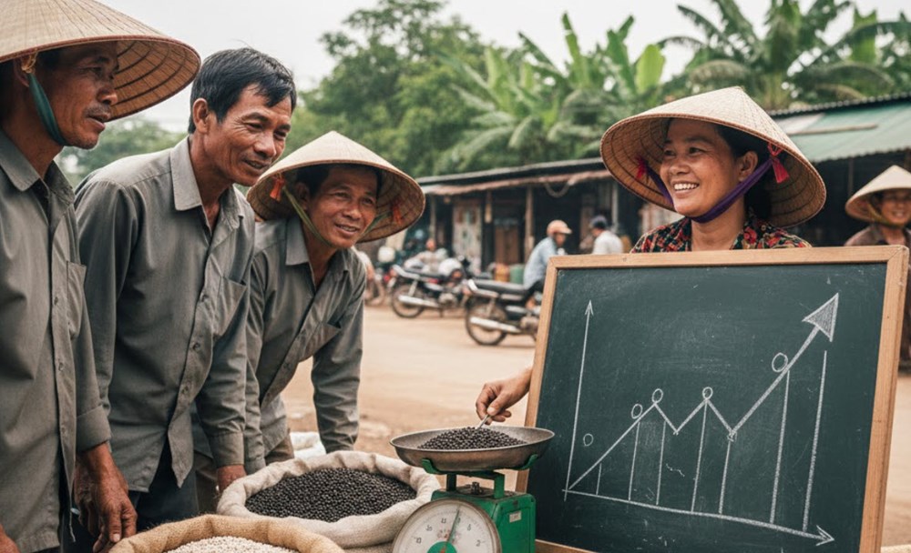 Giá hồ tiêu hôm nay 8.12: tăng nhẹ lên 149.000 đồng/kg - ảnh 1