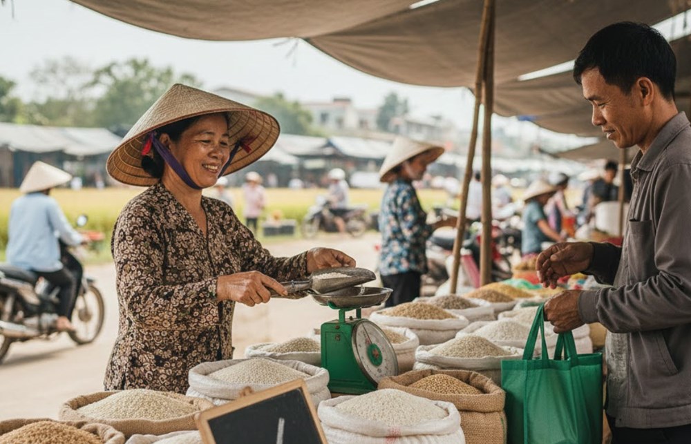 Giá lúa gạo hôm nay 8.12: Nội địa cân bằng, xuất khẩu giảm tốc - ảnh 1