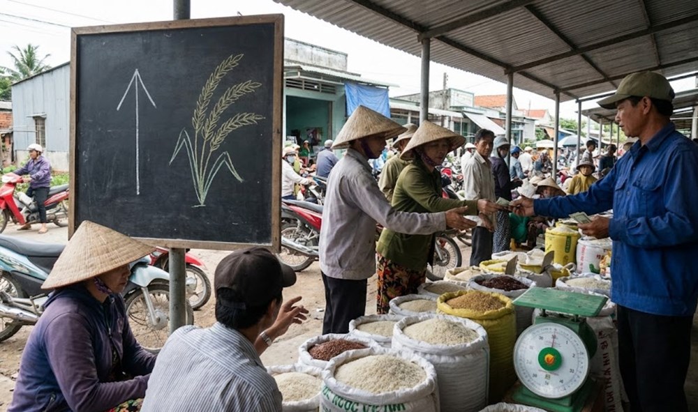 Giá lúa gạo hôm nay 10.12: Lúa neo cao, gạo thơm nhích nhẹ - ảnh 1